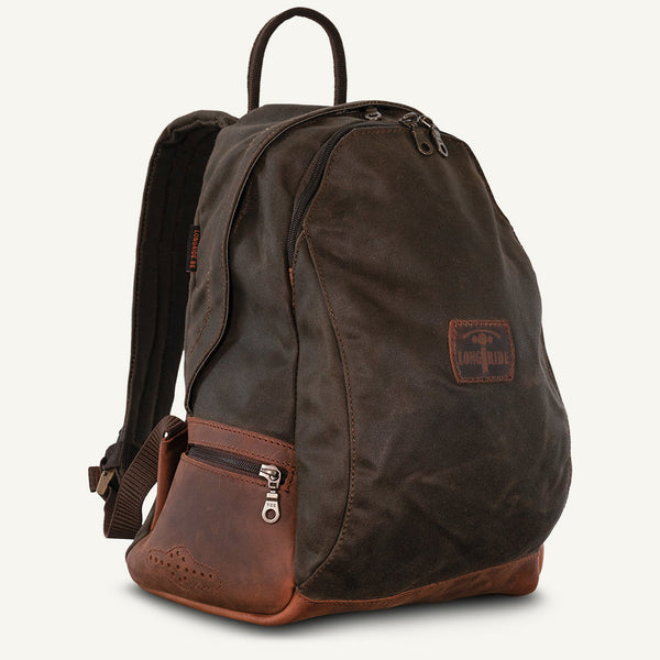 Best Waxed-Cotton Backpack for Bikers. - LONGRIDE