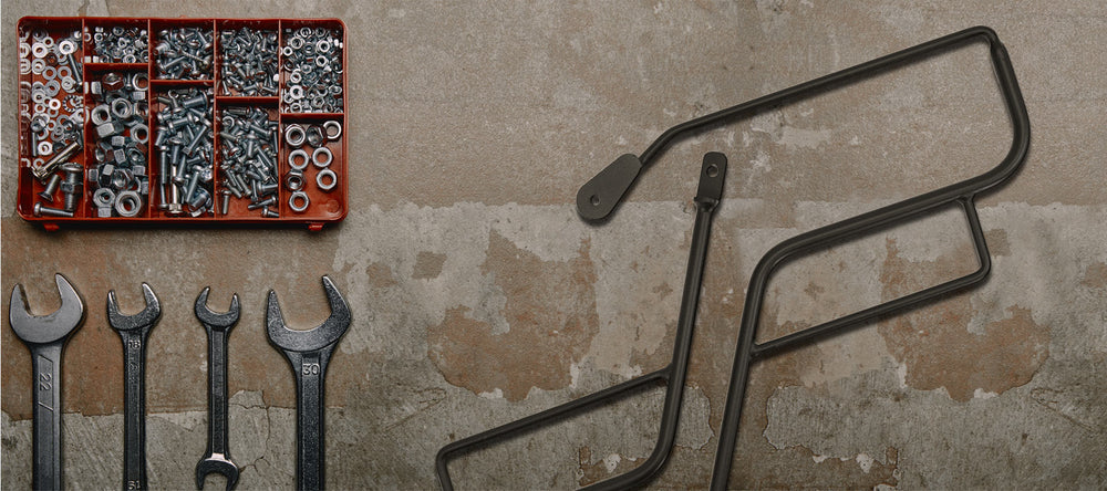 Saddlebags Holders - Clickfix Standard for Motorcycles - LONGRIDE