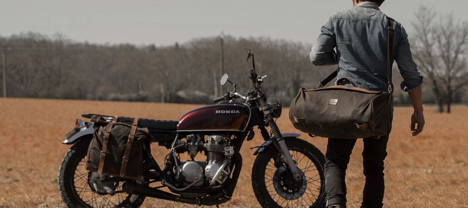 Best Waxed-Cotton Backpack for Bikers. - LONGRIDE