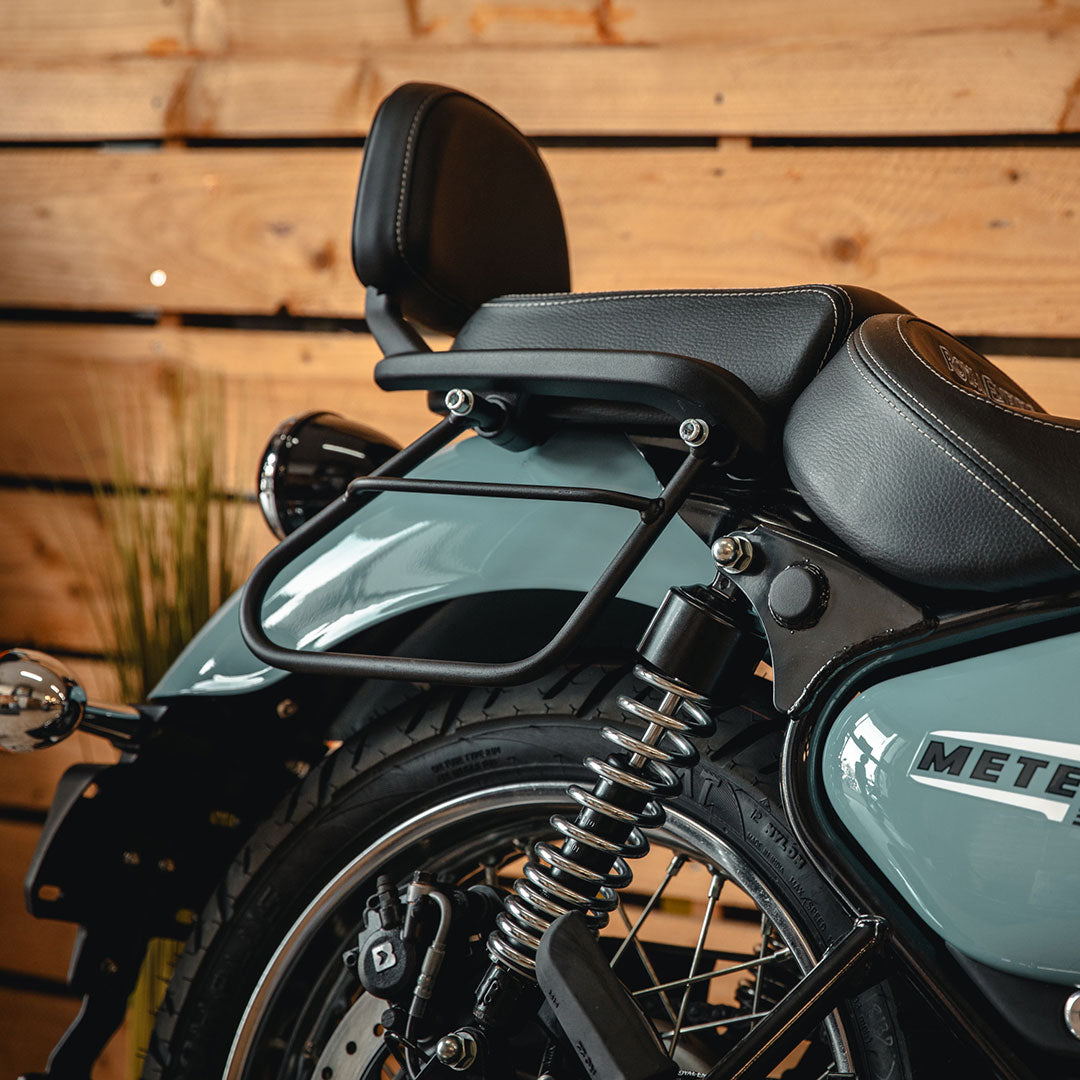 Best saddlebag frame for Meteor 350.