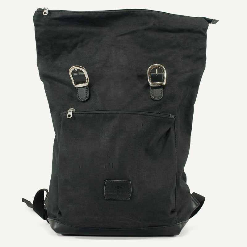 Best WaxedCotton Backpack for Bikers. LONGRIDE