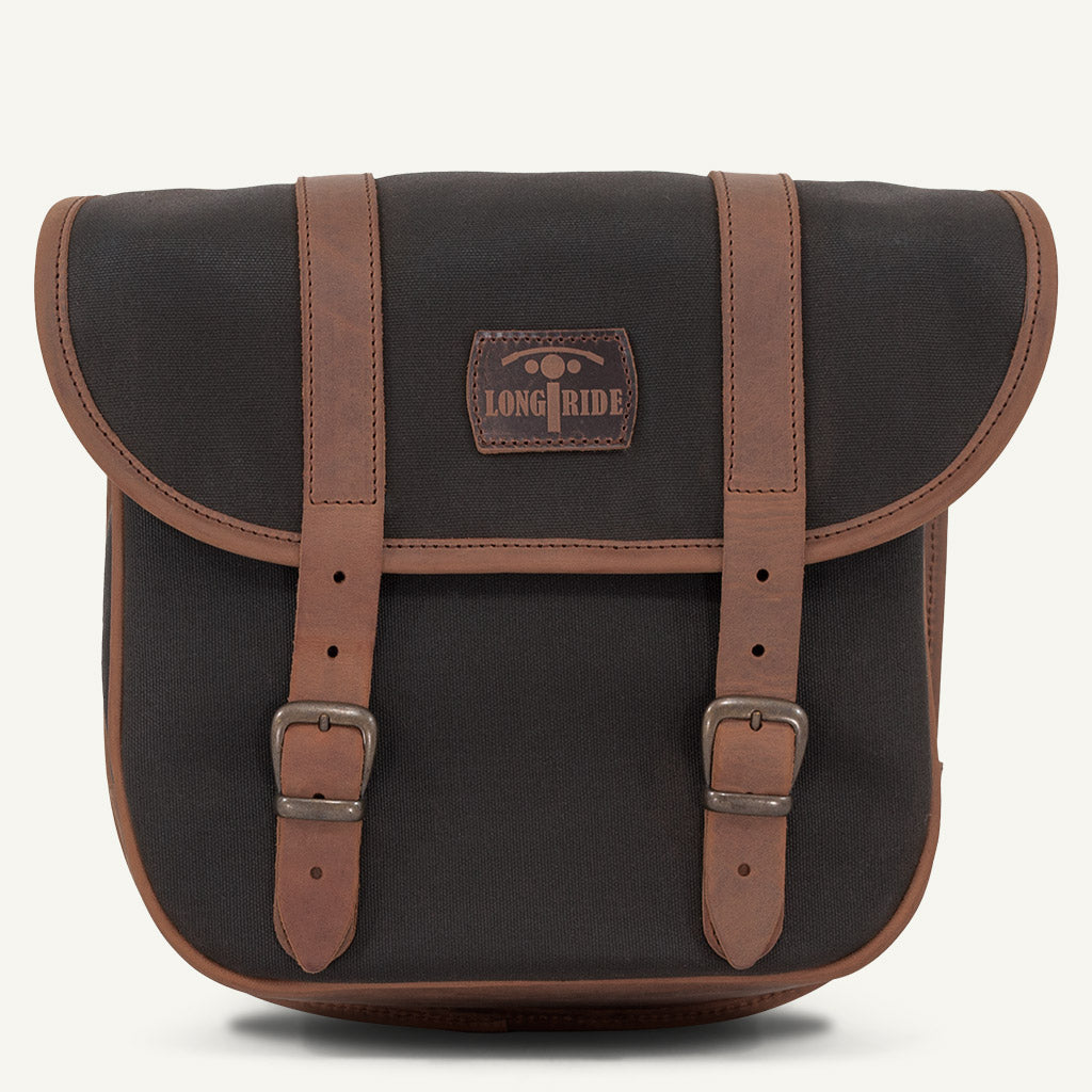 Discover more than 86 waxed canvas saddle bag motorcycle latest -  xkldase.edu.vn